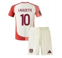 Olympique Lyonnais Alexandre Lacazette #10 Koszulka Trzecia dzieci 2024-25 Krótki Rękaw (+ krótkie spodenki)